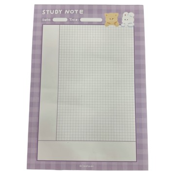 德德小品集 便條本 學習筆記 B5(250 x 173mm)  50張  2本