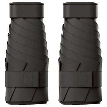 口袋摺疊傘 Set 2  224g  經典黑