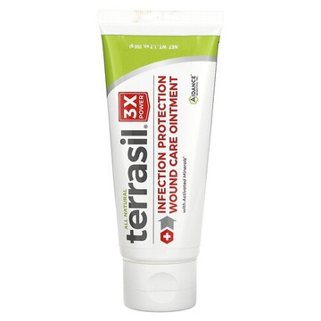 Terrasil, 傷口感染保護護理軟膏，1.7 盎司（50 克）