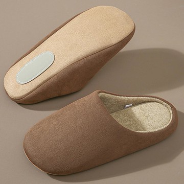 Arico 簡約靜音室內拖鞋  棕色  1個  250~255mm