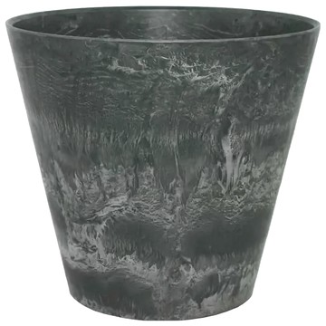 ARTSTONE Claire 系列花盆  黑色  M(27 x 24cm)  1個