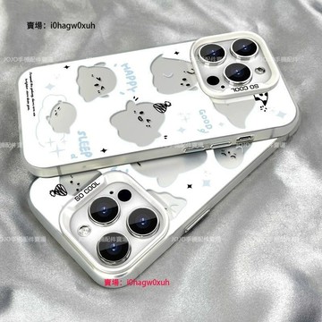 魔法帽幽靈手機殼 硬殼適用iPhone 15 14 12 13 Pro max i11 i12 i13 i14 保護殼