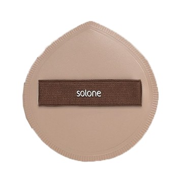 Solone 台灣公司貨 彈力訂製舒芙蕾海綿  1個  加大可可水滴