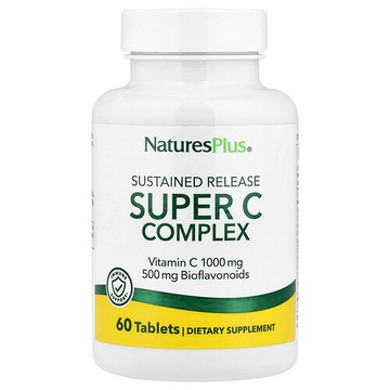 NaturesPlus, 超級 C 複合物，緩釋，60 片