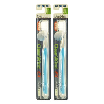 Dent-Inn 絢麗潔淨牙刷 一般毛  1入  2支