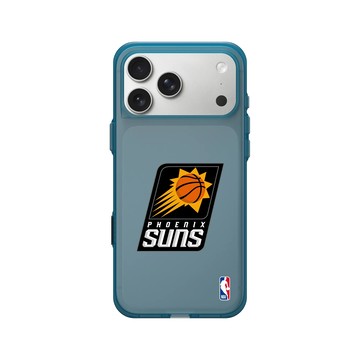 iPhone 17 Pro Max Clear (相機按鈕) 夜幕藍 - NBA - Logo-鳳凰城太陽 Phoenix Suns