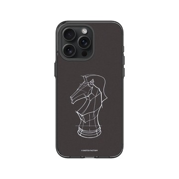 iPhone 15 Pro Max Clear 酷墨灰 - Sketch Factory - 西洋棋