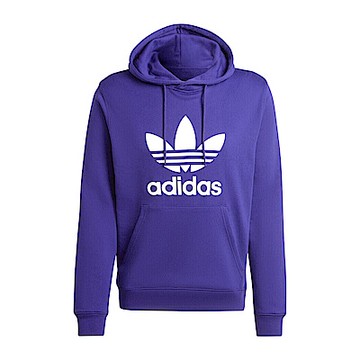 Adidas Trefoil Hoody IZ2362 男 連帽上衣 帽T 運動 經典 三葉草 休閒 棉質 紫
