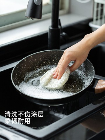 摩登主婦絲瓜絡清潔刷廚房洗碗刷鍋神器不易沾油天然絲瓜瓤百潔布