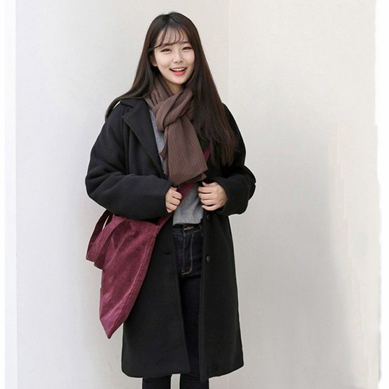 チェスターコート レディース ロングコート アウター レディースコート カジュアル シンプル 韓国風 ゆったり あったか 冬服 防寒 通販 Lineポイント最大0 5 Get Lineショッピング