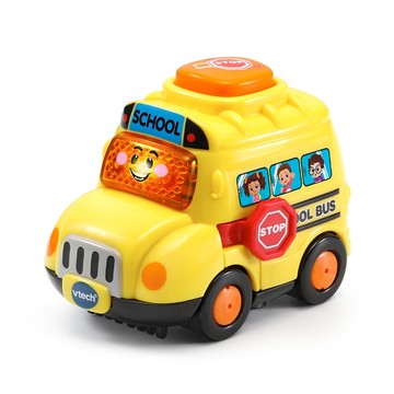 Vtech　嘟嘟聲光互動車-校車