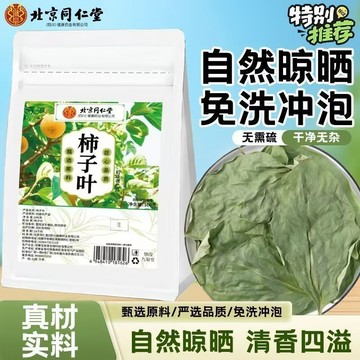 🔥免運🔥北京衕仁堂柿子葉100g 北京同仁堂 同仁堂 柿子葉 泡水 泡茶