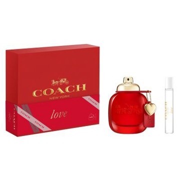 Coach Love 時尚戀紅女性淡香精禮盒 (原廠公司貨)