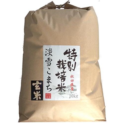 みのライス  秋田県産 特別栽培米 淡雪こまち 10kg 令和4年産 石抜き処理済み