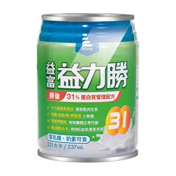 益富 益力勝勝後31%蛋白質管理配方 237mlx24瓶/箱 (1箱贈4瓶)