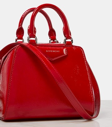 Givenchy Antigona Cube Nano patent leather tote bag
