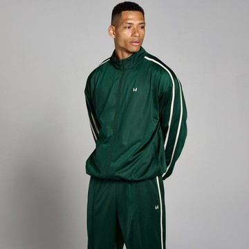 MP Men's Tricot Track Jacket - Dark Emerald - S