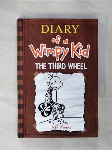 【書寶二手書T2／原文小說_U7D】Diary of a Wimpy Kid 7 The Third Wheel 小屁孩日記7：電燈泡_Kinney, Jeff