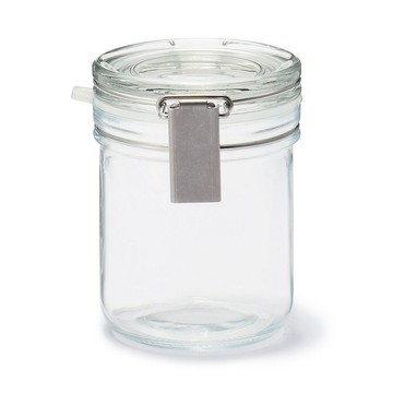 MUJI 碳酸玻璃密封罐250ml