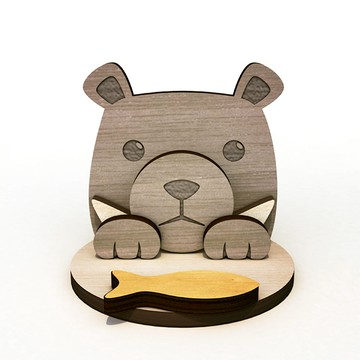 【DOGIS】台灣黑熊手機座