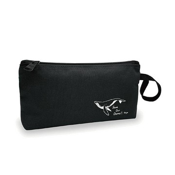 deya 大翅鯨手挽包-黑色 DTBA00200