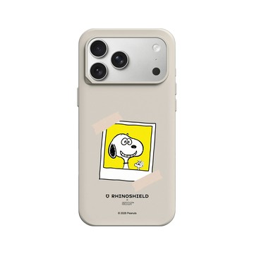 iPhone 17 Pro Max SolidX 貝殼灰 - 史努比 Snoopy - 拍立得-來！笑一個