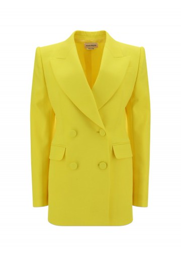 Alexander Mc Queen - Blazer Jacket - Womens - Yellow
