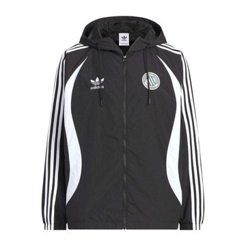 Adidas ADC HD JKT M JL8358 男 連帽外套 運動外套 防風 黑 白