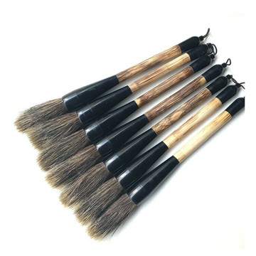 廠家直供毛筆石獾小號鬥筆抓筆兼毫國畫書法對聯筆提鬥大字筆【益三和】可開發票