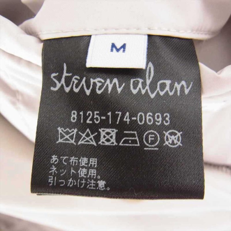 スティーブンアラン steven alan 8125-174-0693 NDM TWL OVL STD 中綿 スタンドカラー ジャケット ブルゾン  M【中古】 | LINEブランドカタログ