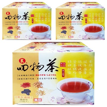展瑄 四物茶  5g  20包  3盒