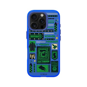 iPhone 16 Pro Clear 激光藍 - 哈利波特 Harry Potter - 哈利波特-史萊哲林學院學生