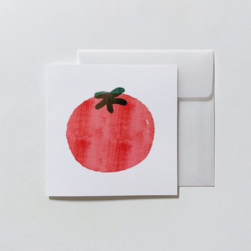 水果迷你卡片 – 番茄