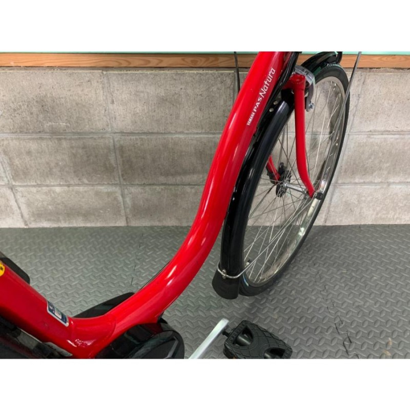 ENACLE 電動アシスト自転車 赤 26インチ 充電器付き 現状売り ENACLE 電動アシスト自転車 赤 26インチ 充電器付き 現状売り