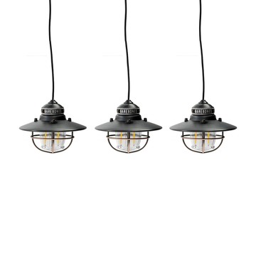 BAREBONES 串連垂吊營燈 Edison String Lights  黑色  1組