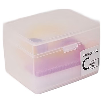工子白 立方收納盒(C型)(081) 1入 霧面質感、防塵掀蓋設計、可堆疊收納