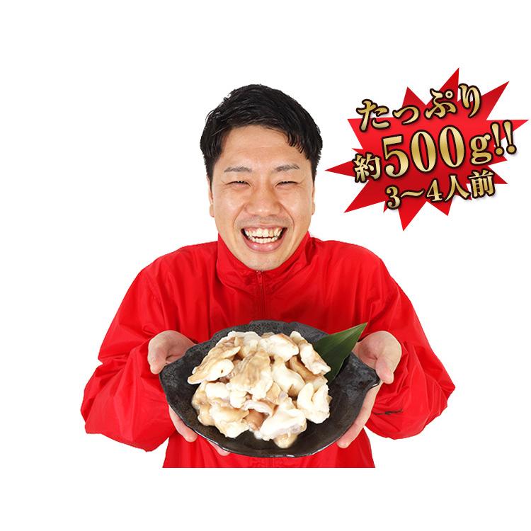 黒毛和牛大トロもつ鍋セット 約500g （特製スープ付）