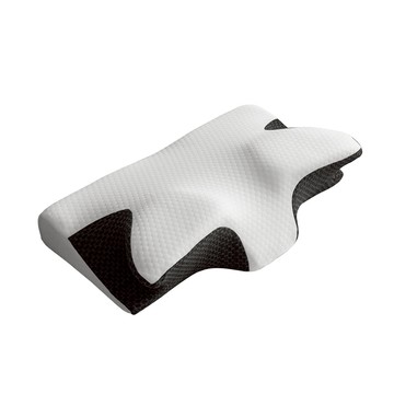 Ishur 伊舒爾 釋壓蝶型記憶枕 2入 100%聚酯纖維表布  62 x 38 x 12cm  1組