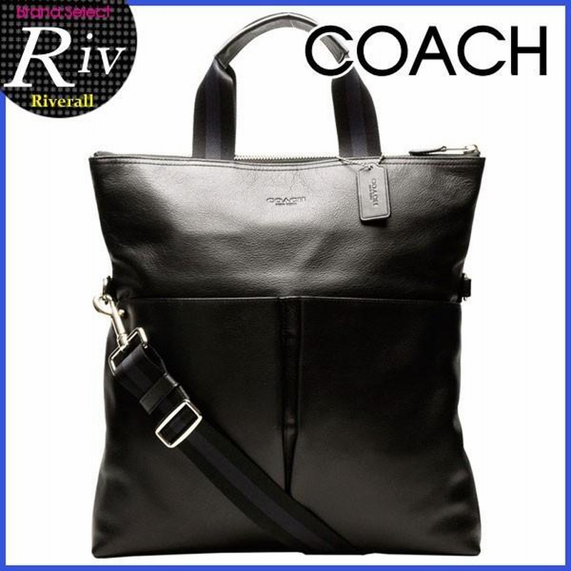 コーチ メンズ COACH レザー 2Way ショルダーバッグ トートバッグ