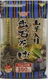 田靡製麺 山芋入り出石そば(チャック付き) 70G×5