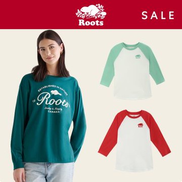 男女裝 精選Roots經典海狸長袖上衣或外套-多款選