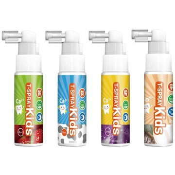 【詠晴中西藥局】公司貨 齒妍堂T-SPRAY Kids 含鈣健齒噴霧1支(原味/草莓/葡萄)