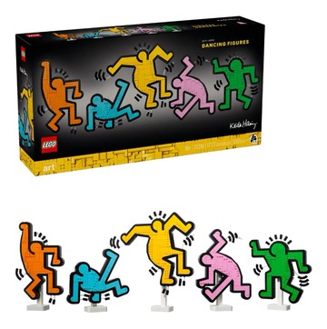 【LEGO 樂高】磚星球〡 31216 ART藝術 凱斯．哈林－跳舞小人 Keith Haring – Dancing Figures