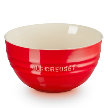 LE CREUSET 瓷器韓式飯碗350ml (胭脂紅-無盒)
