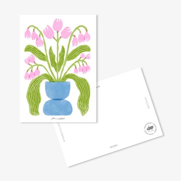 | NO.099 照顧 | 插畫明信片