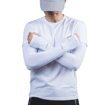 NAMATETSU 男生 手掌袖套 防曬袖套 涼感袖套 機車袖套 (無顆粒) 運動袖套 單車袖套