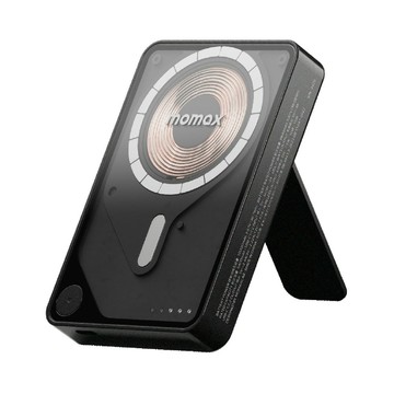 MOMAX 10000mAh 磁吸內建USB-C線行動電源-附支架 IP132(型號：1-Power X Pro CCC認證)