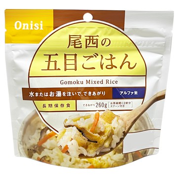 Onisi 尾西 沖泡即食飯 什錦風味  1包  100g