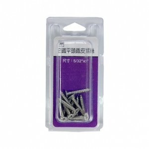 564 白鐵平頭螺絲5/32x1"