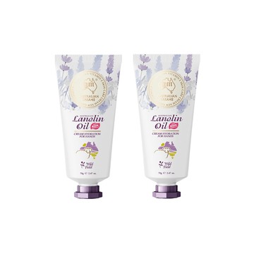 【澳洲 G&M】花漾水潤維他命E皮膚滋養綿羊護手霜-荒野之境(70g/支 2入組)